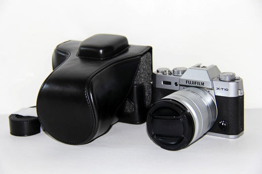 Durable Full Body Leather Case Protector For Fuji XT10